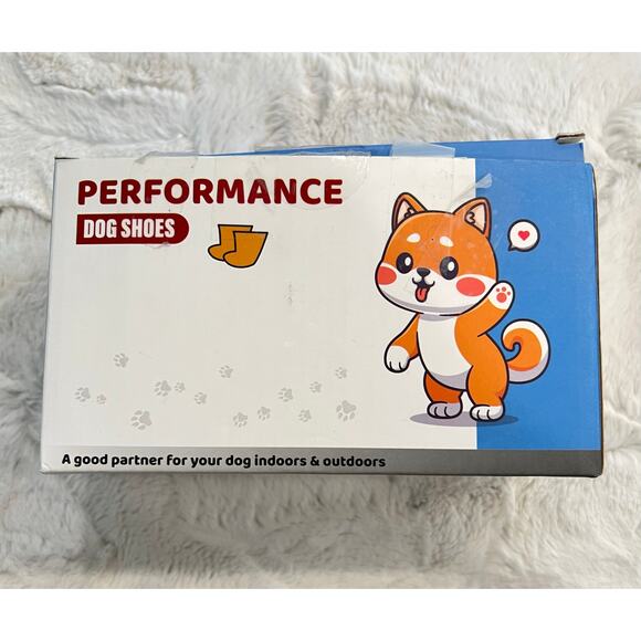 NEW QUMY PET Performance Dog Shoes Indoors / Outdoors Black Sz 6 Large 52-65lbs - Picture 12 of 12